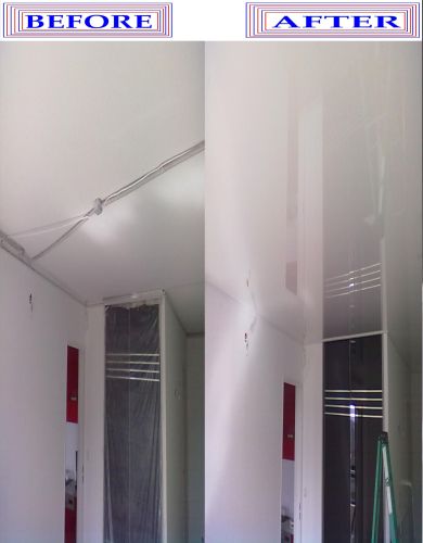 Stretch ceiling joints,