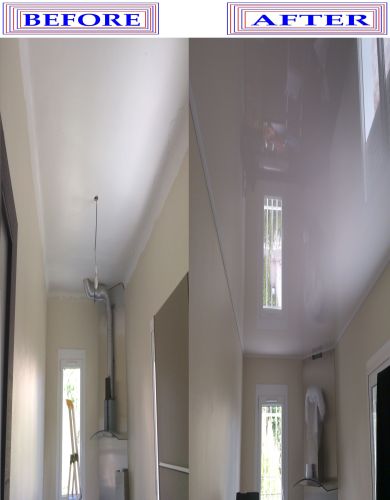 Stretch ceiling joints,